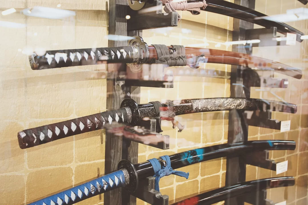 pajangan katana jepang