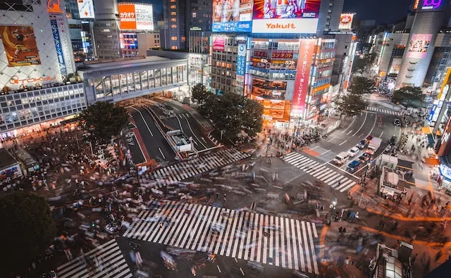 Shibuya crossing
