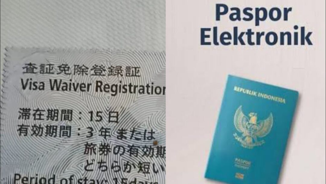 paspor elektronik dan visa jepang