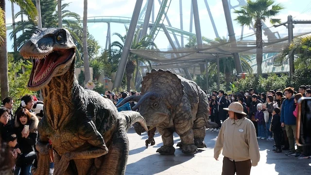 Jurassic Park di Universal Studio Jepang